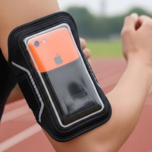 Mobilholder for løping – armbånd